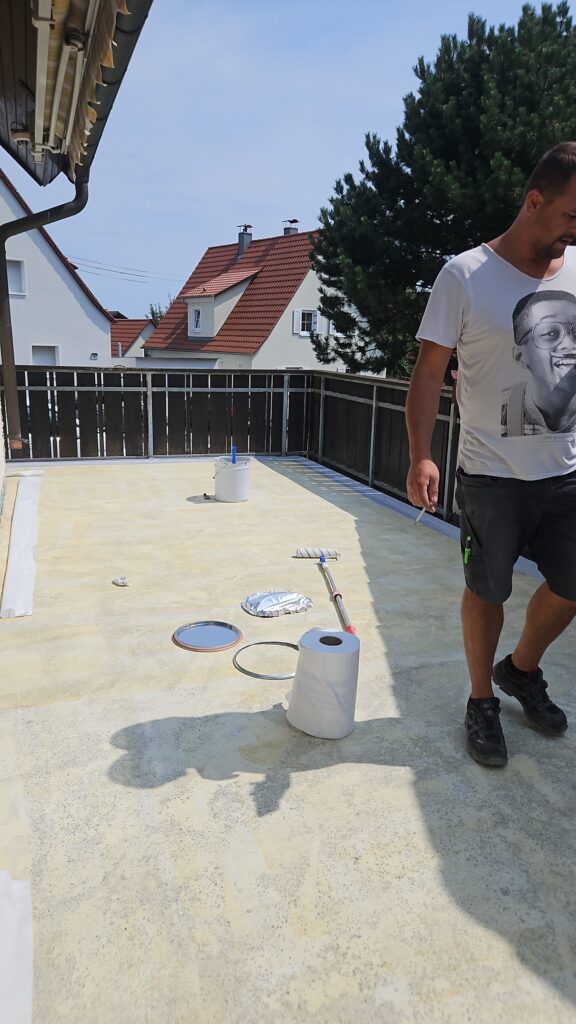 Sanierungsprojekt mit Steinteppich von Stolz Sanierungen aus Höchstädt an der Donau